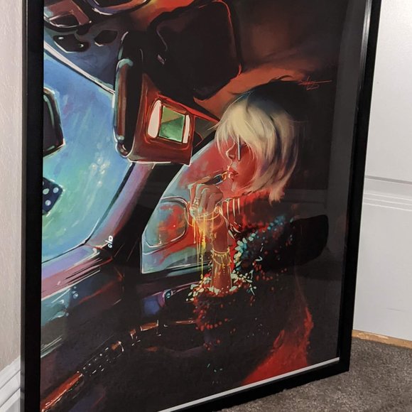 Original Digital Art work Canvas Print signed by Heather Diana 18inx21in canvas - Picture 4 of 7